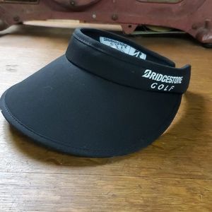 BRIDGESTONE, GOLF, VISOR, OS, LADIES, BLACK, NWOT